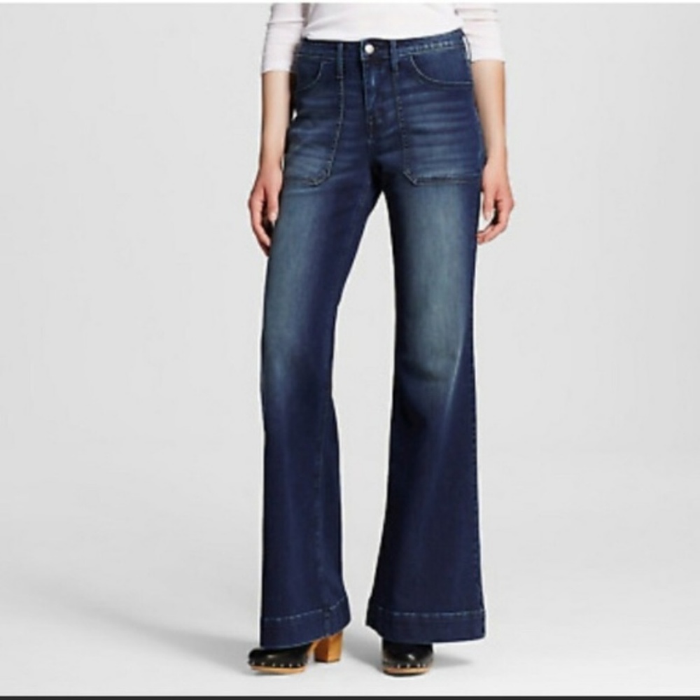 Mossimo High Rise Wide Leg Jeans